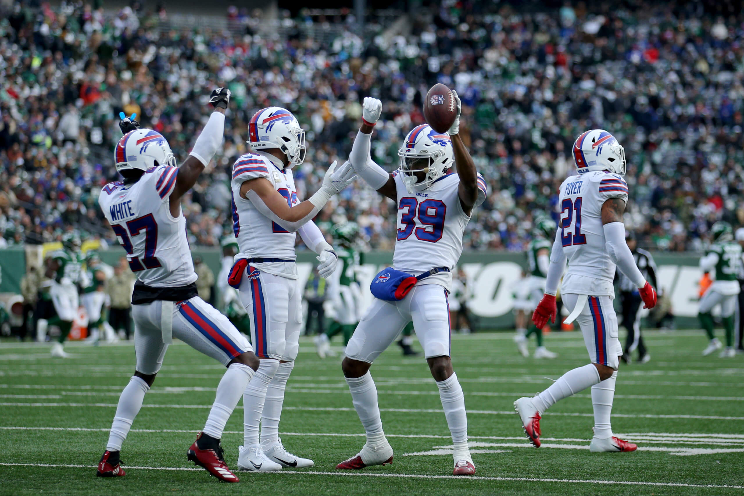 Mike White picked four times as Jets turn in a stinker against first-place Buffalo Bills 3
