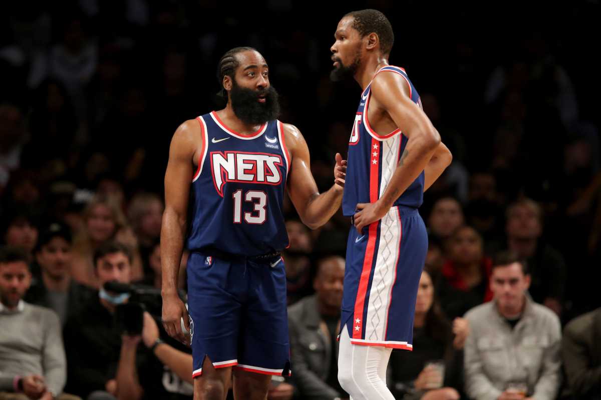 James Harden Kevin Durant Nets