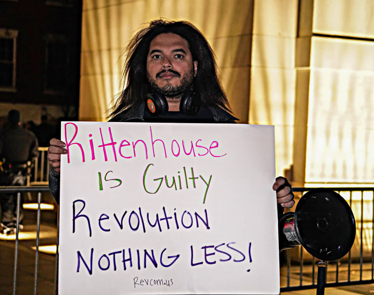 'He went to slaughter people and he did': Protesters in Manhattan demand action after Rittenhouse acquittal 7