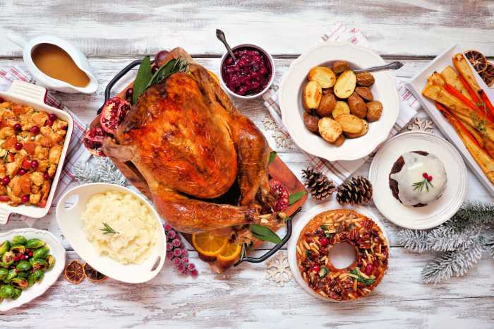 Thanksgiving meal