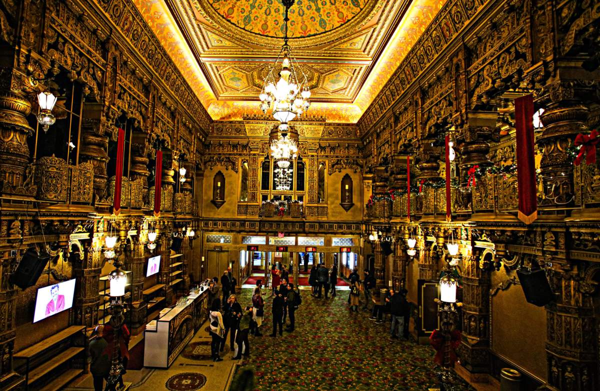 United Palace's entranceway