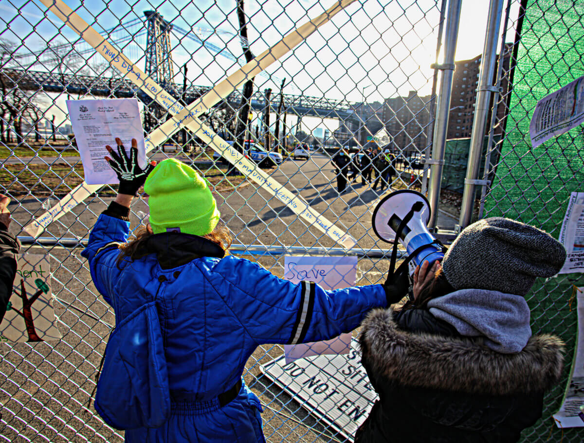 Through chainsaws and woodchips: Inside the East Side war over coastal resiliency project at waterfront park 9