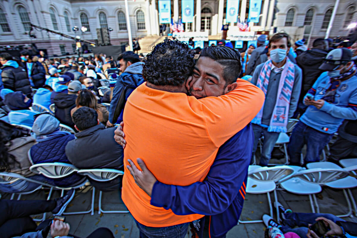 Goooooal! New York City Football Club brings home the championship to City Hall 14