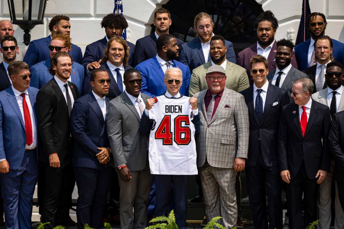 NFL: Super Bowl Champion Tampa Bay Buccaneers-White House Visit