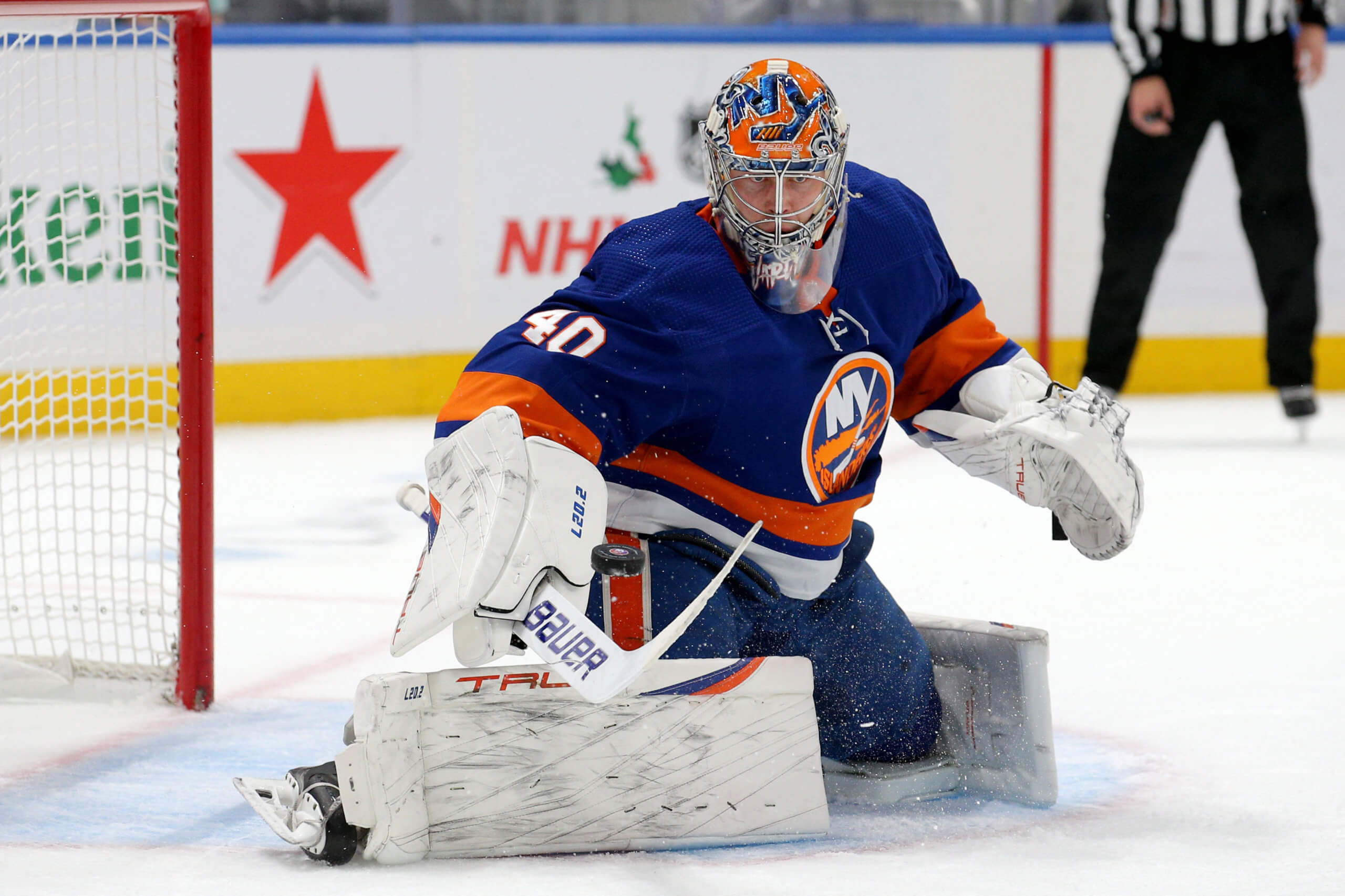 Lou Lamoriello after Islanders quiet trade deadline: 'We are certainly not satisfied' 3 Semyon Varlamov Islanders