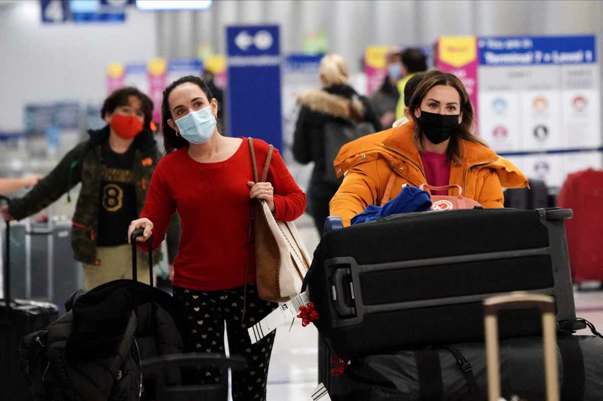 Holiday season at LAX airport