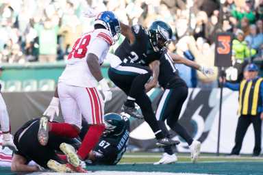 Giants Eagles Boston Scott