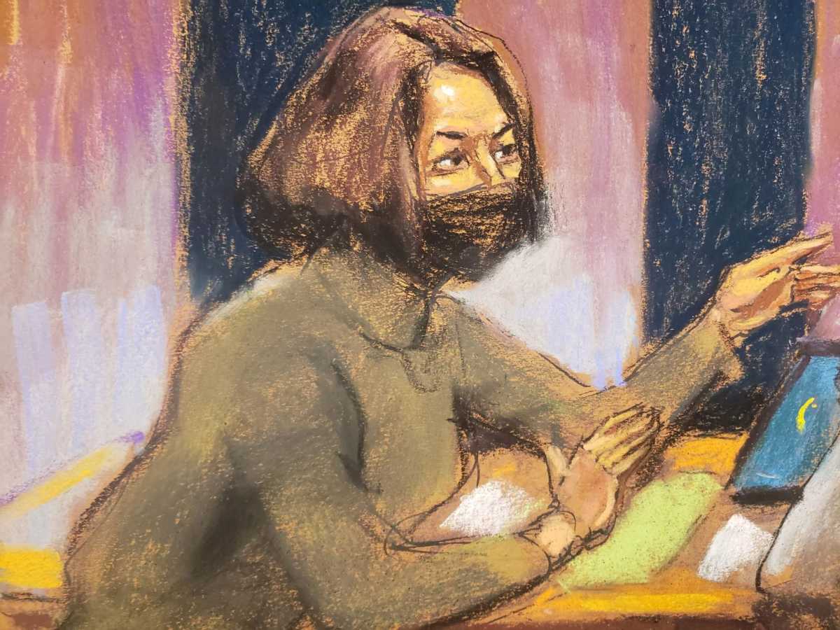 FILE PHOTO: Ghislaine Maxwell trial in New York