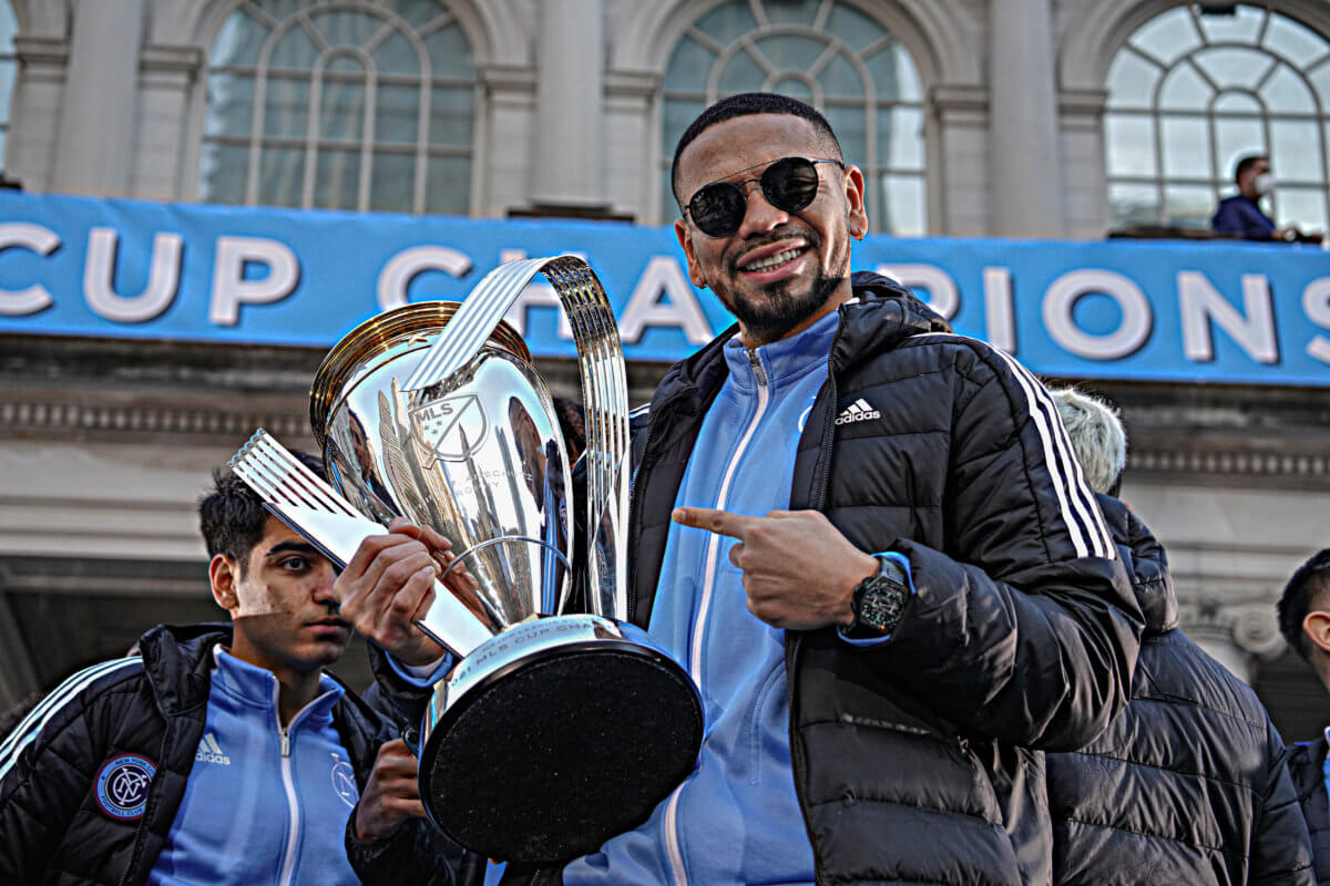 Goooooal! New York City Football Club brings home the championship to City Hall 23