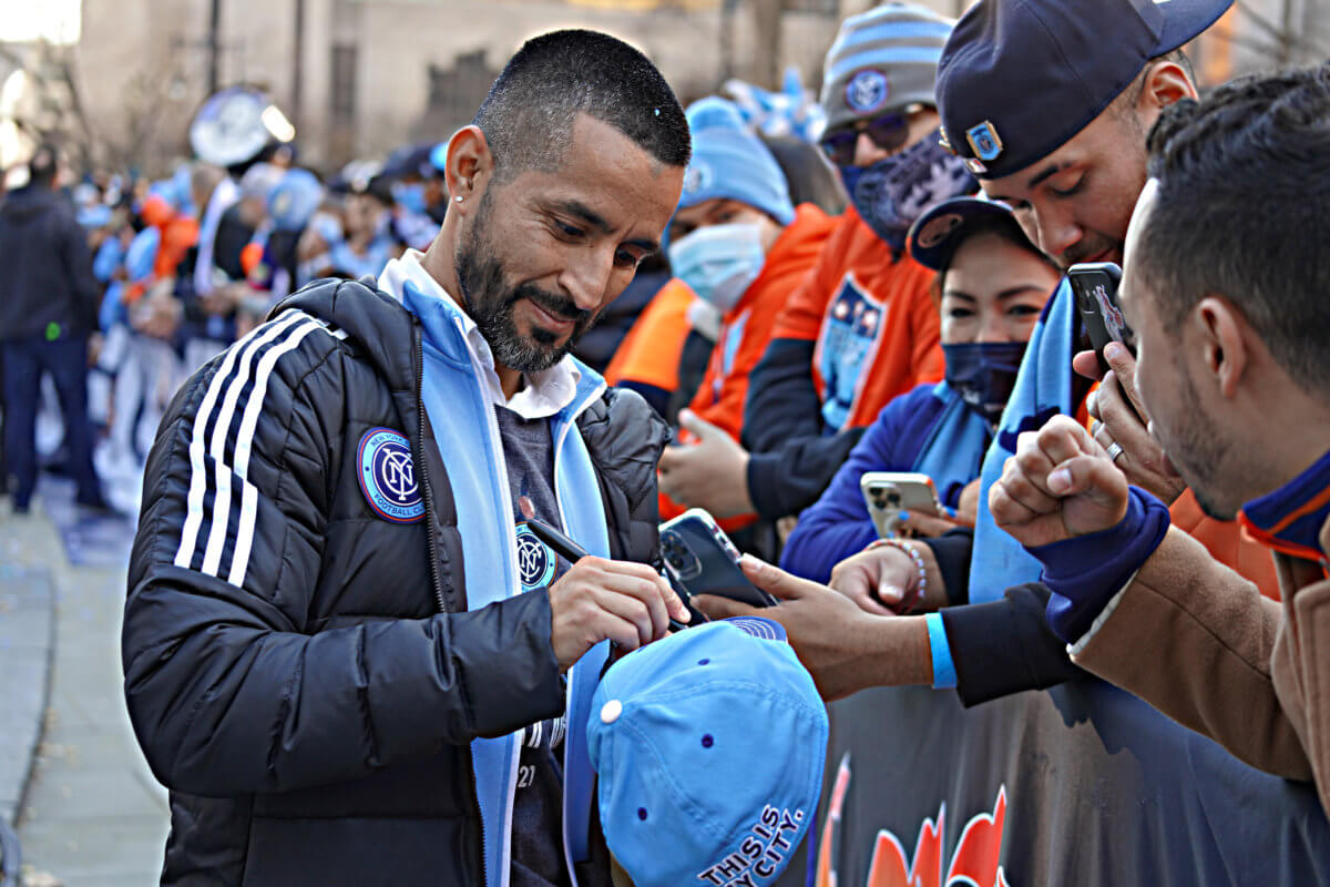 Goooooal! New York City Football Club brings home the championship to City Hall 22