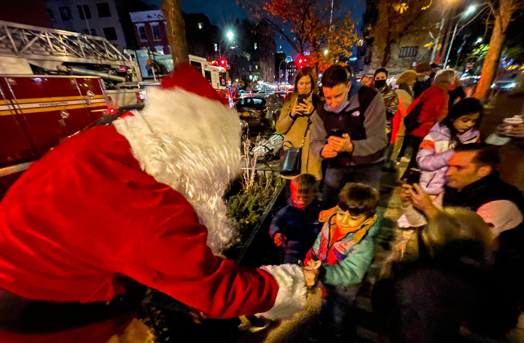 Rumors that 'Santa has been cancelled' in Soho and Hudson Square have been greatly exaggerated 9