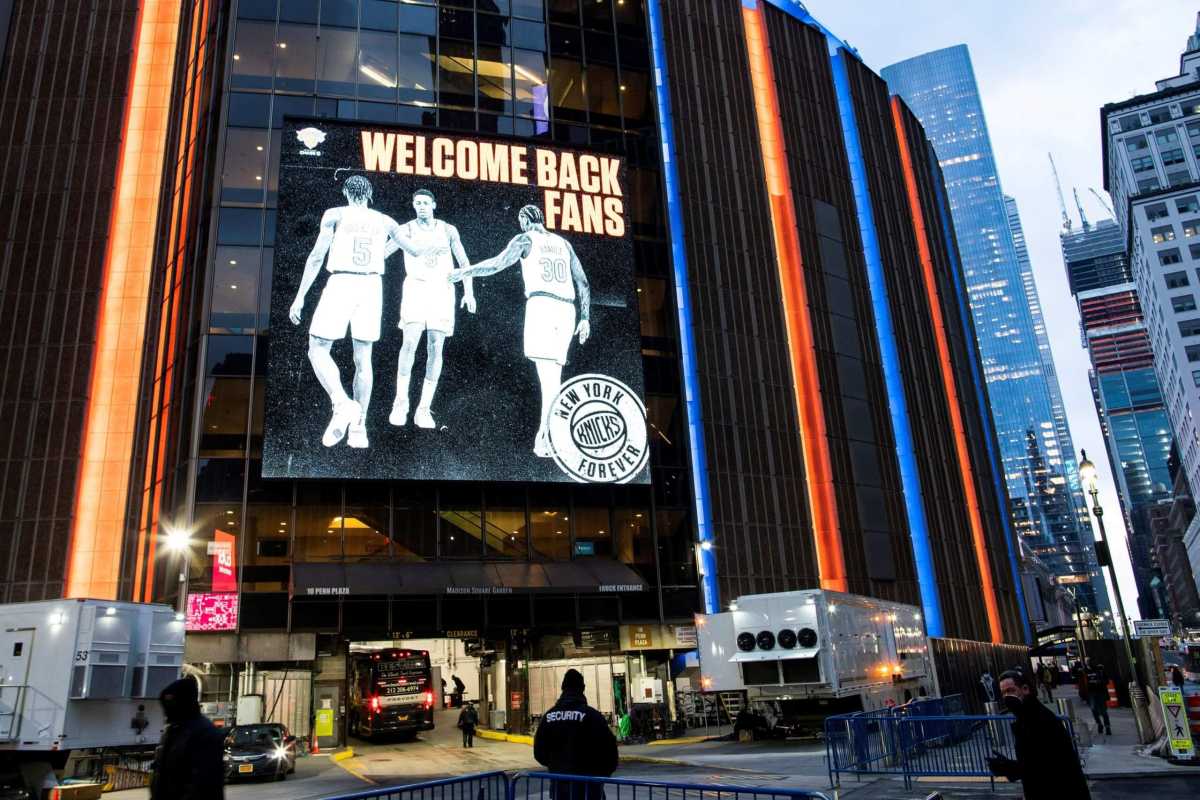 Madison Square Garden sports betting kiosks