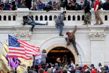FILE PHOTO: U.S. Capitol Building is stormed by a pro-Trump mob on Jan. 6, 2021