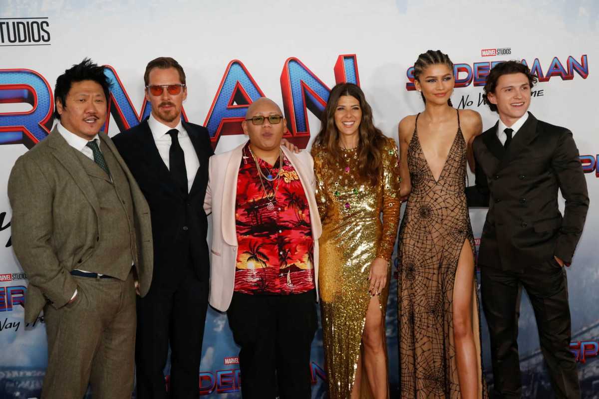 Premiere for the film Spider-Man: No Way Home in Los Angeles