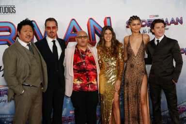 Premiere for the film Spider-Man: No Way Home in Los Angeles