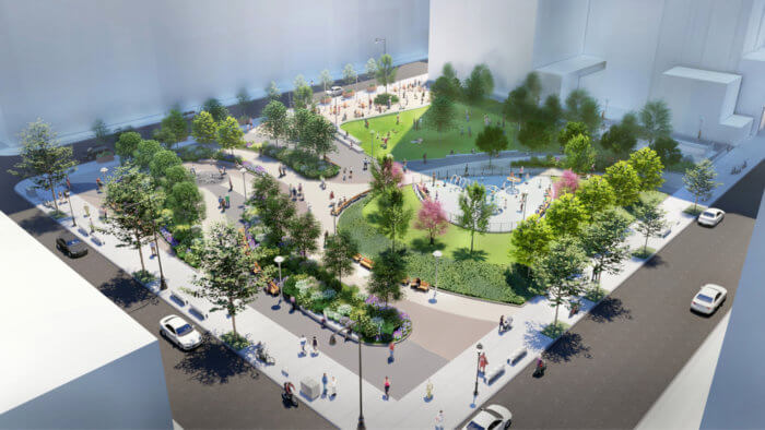 Preservationists rally against city plans for dog run near Downtown Brooklyn abolitionist site 3
