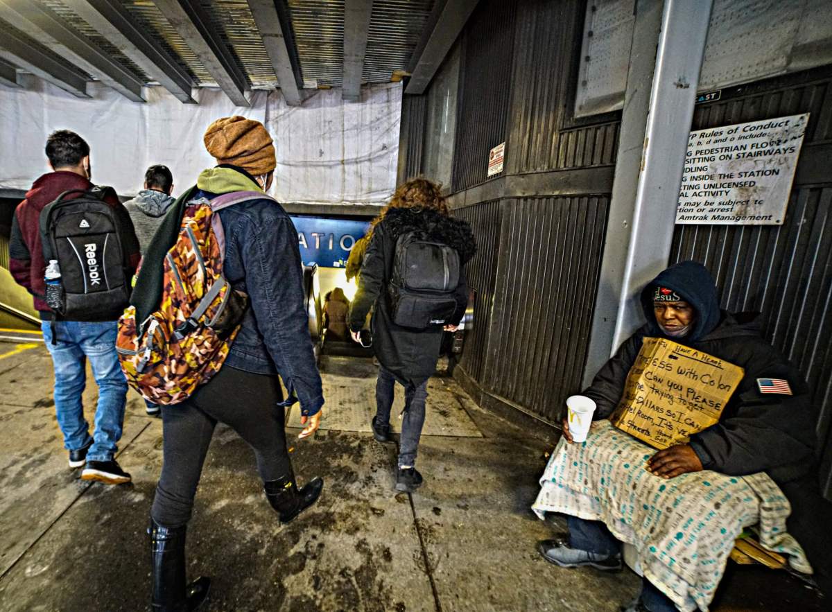 homeless and mentally ill people