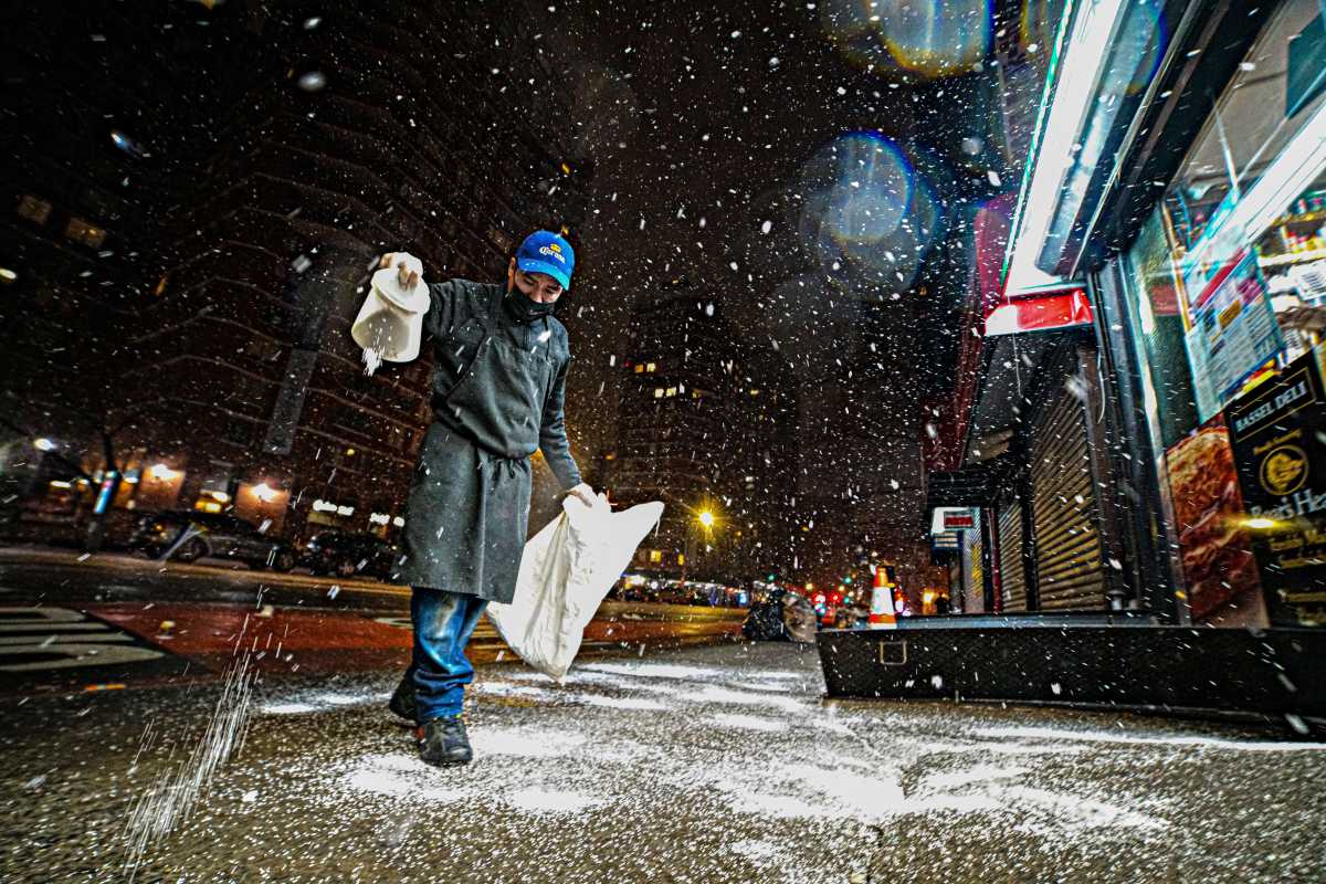 First snow of 2022.