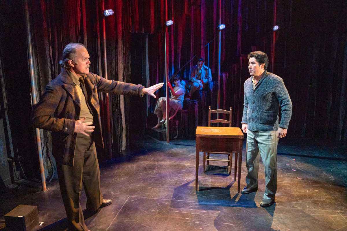 Jeb Brown, Molly Hager, Alex Boniello & James Yaegashi in WHISPER HOUSE, Photo by Richard Termine