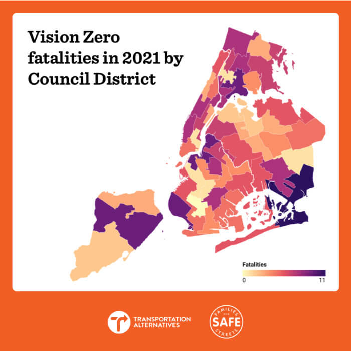 2021 was deadliest year on NYC roads under Mayor de Blasio: advocates 5