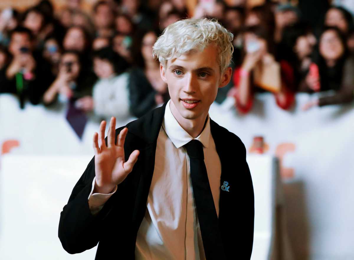 Actor Troye Sivan arrives for the premiere of the movie “Boy Erased” at the Toronto International Film Festival in Toronto