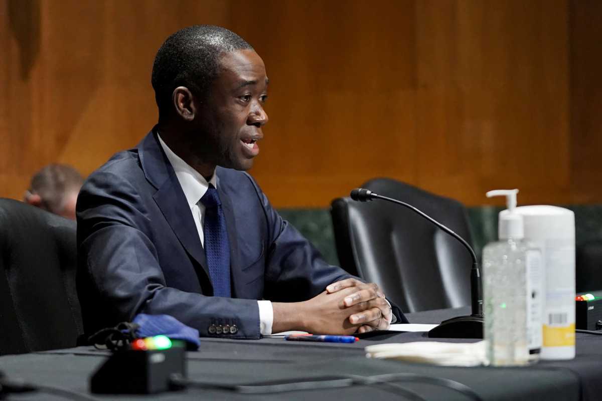 Adewale Adeyemo confirmation hearing to be Deputy Secretary of the Treasury