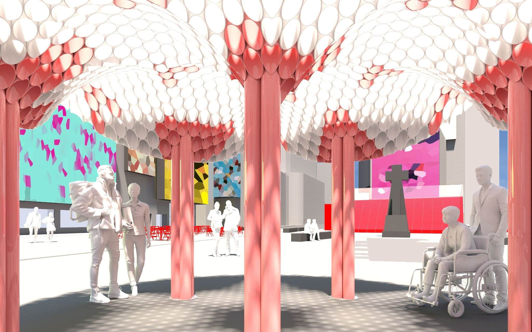 Times Square to unveil 'Bloom' next week ahead of Valentine's Day activities 3