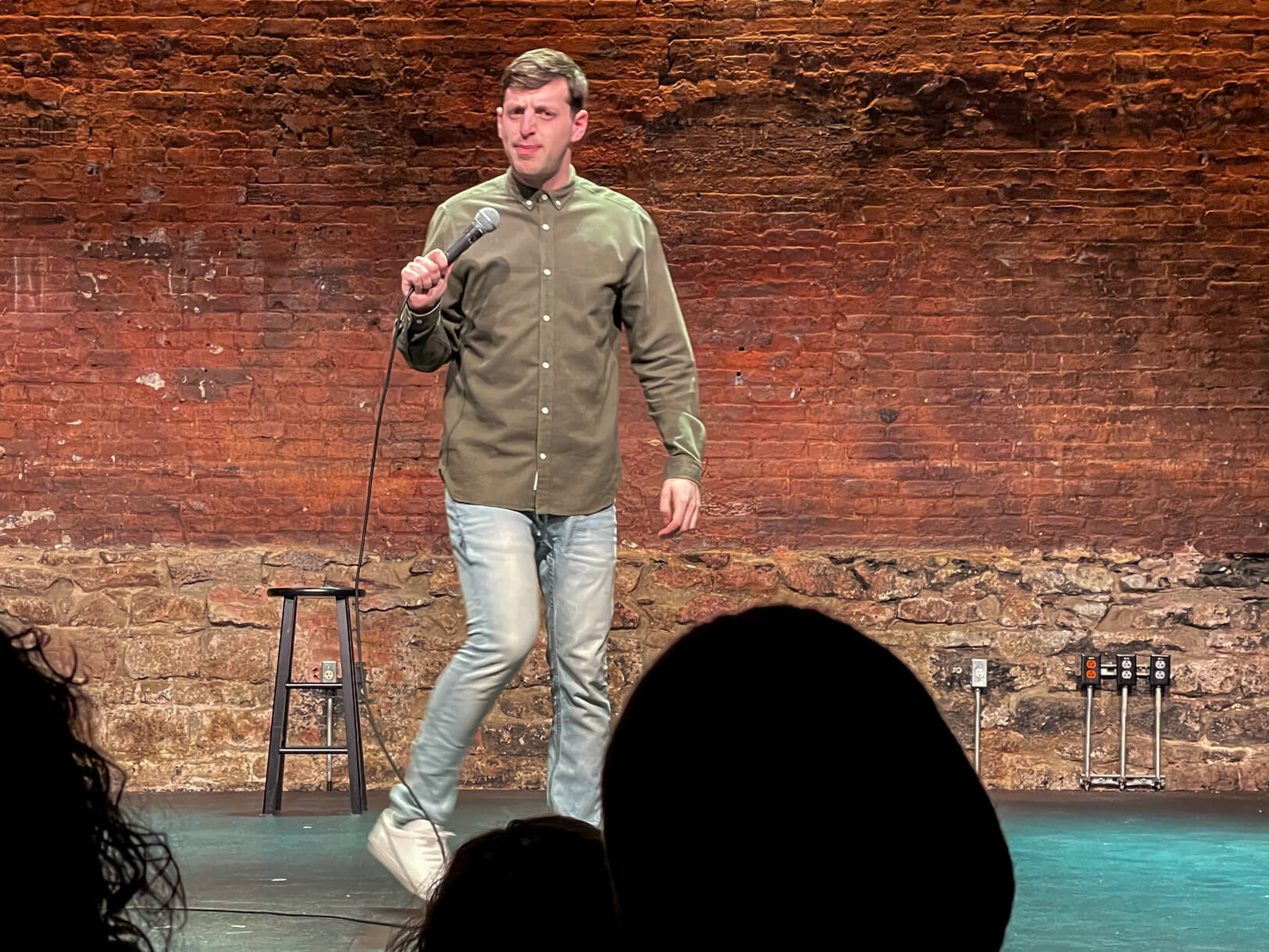 In need of some laughs? 'Just For Us' brings the fun at the Cherry Lane Theatre 3