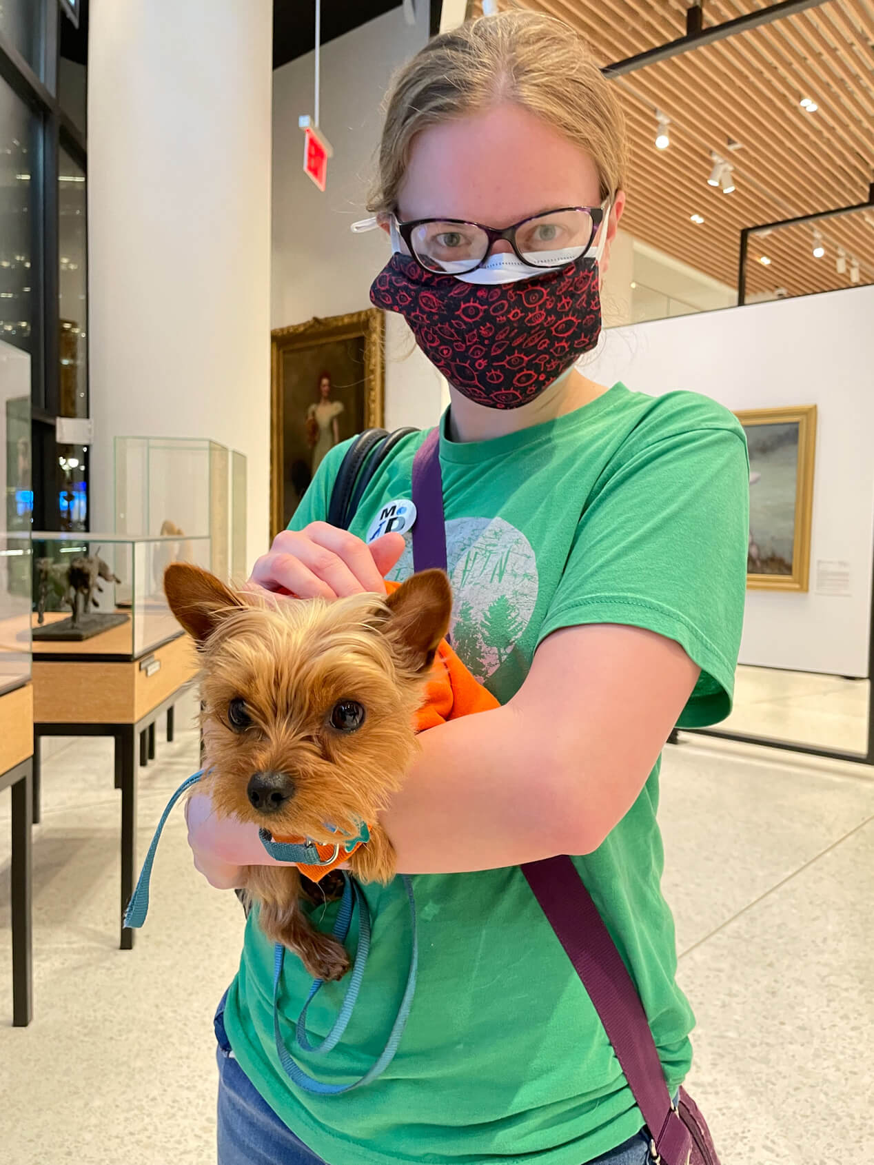 New Yorkers, their dogs and a visit to the museum 5