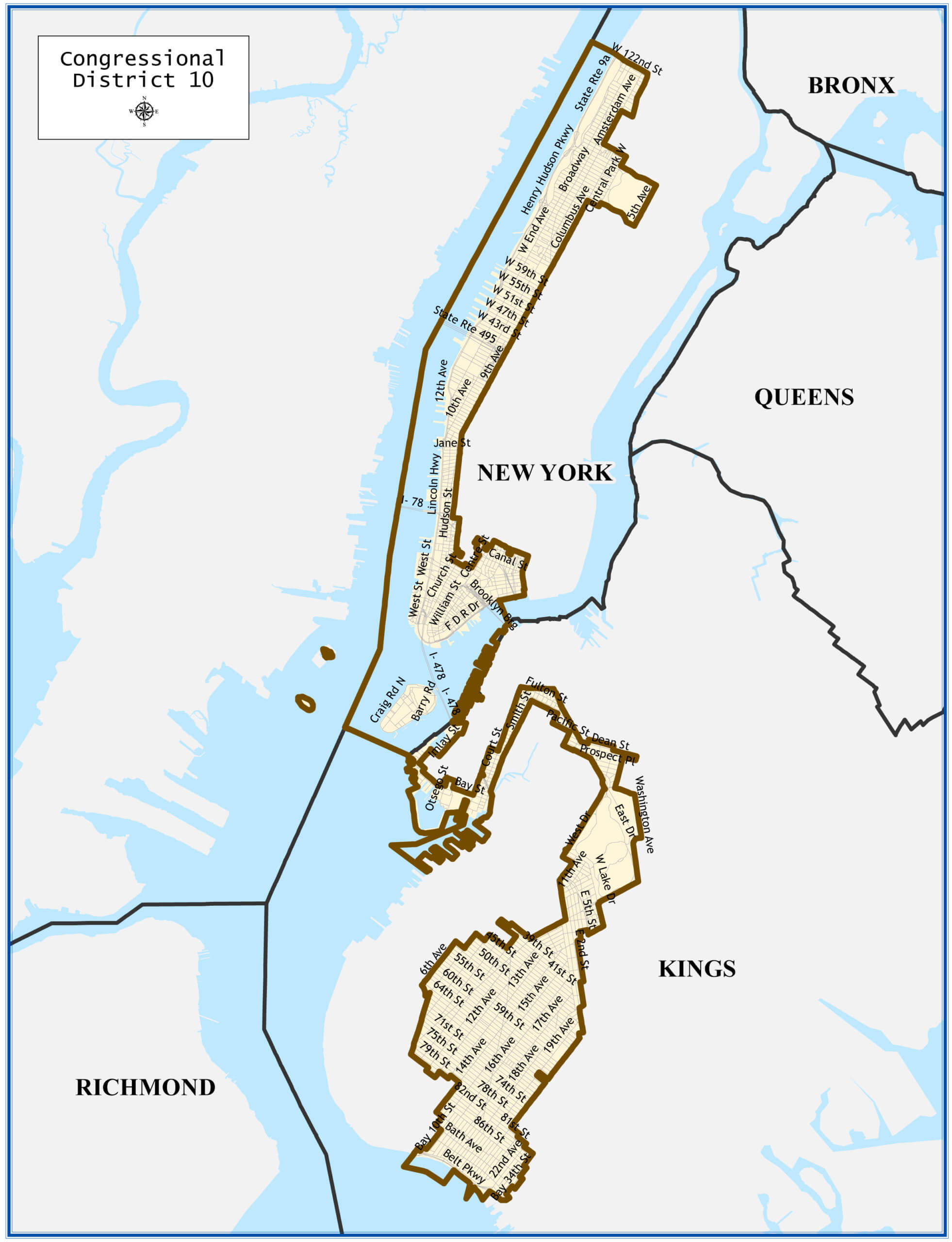 Manhattan’s new Congressional lines likely to benefit Maloney in Democratic primary 5