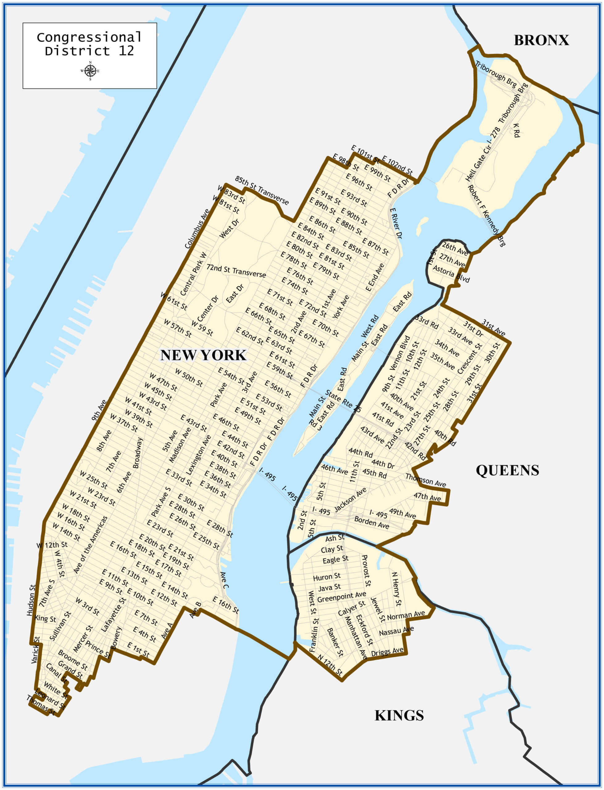 Manhattan’s new Congressional lines likely to benefit Maloney in Democratic primary 4