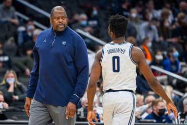 Patrick Ewing Georgetown Knicks