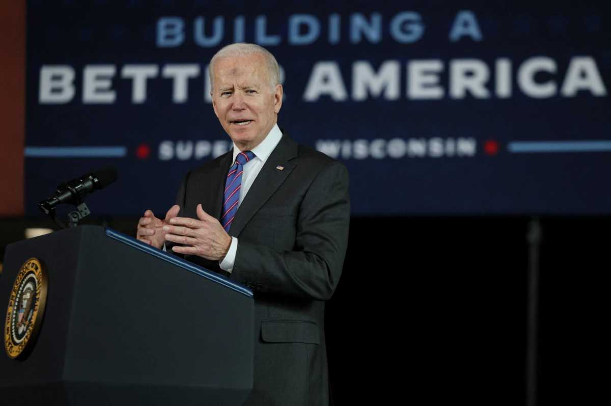 U.S. President Biden travels to Wisconsin
