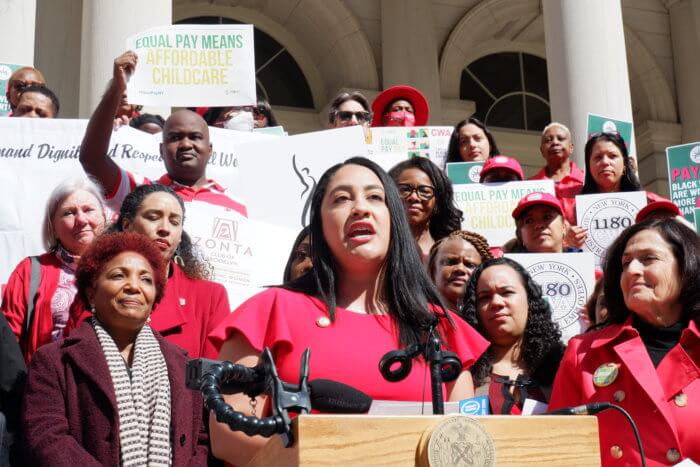 'That ain't right': City Council Members rally to end gender pay gap 3