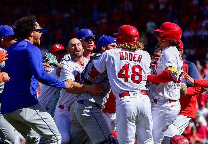 Mets Cardinals brawl