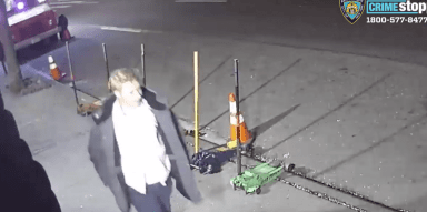 The alleged stabbing suspect.