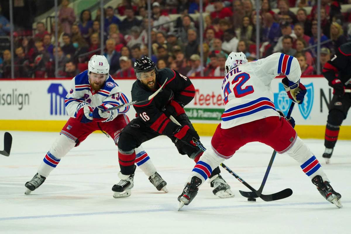 New York Rangers Carolina Hurricanes