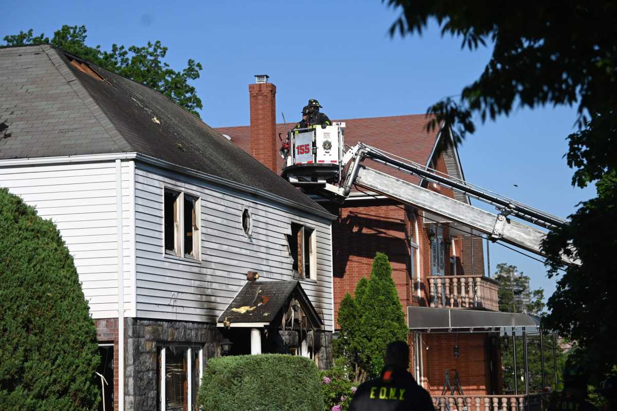Queens house fire