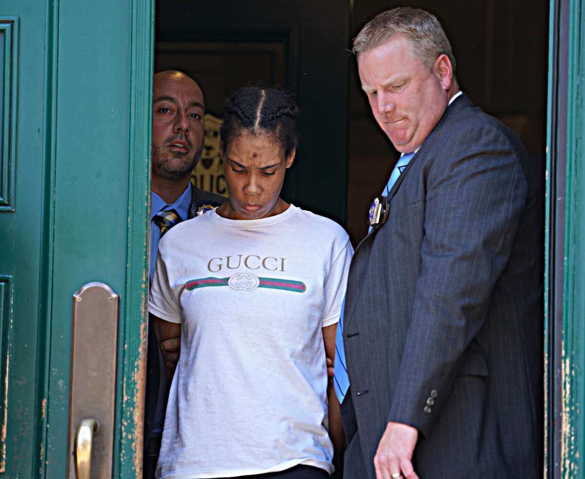 'I didn't kill my daughter, bitch!': Bronx mom and her son cuffed for brutal murder of 7-year-old girl 7 Bronx mom and her son cuffed for brutal murder of 7-year-old girl