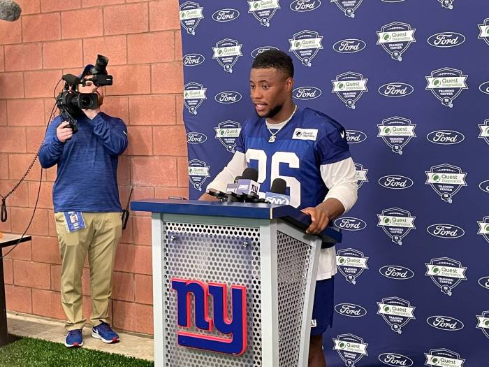 Giants Saquon Barkley