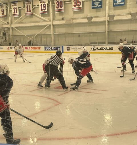 Rangers run prospect development scrimmage