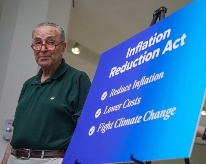 Schumer touts passage of Inflation Reduction Act 7
