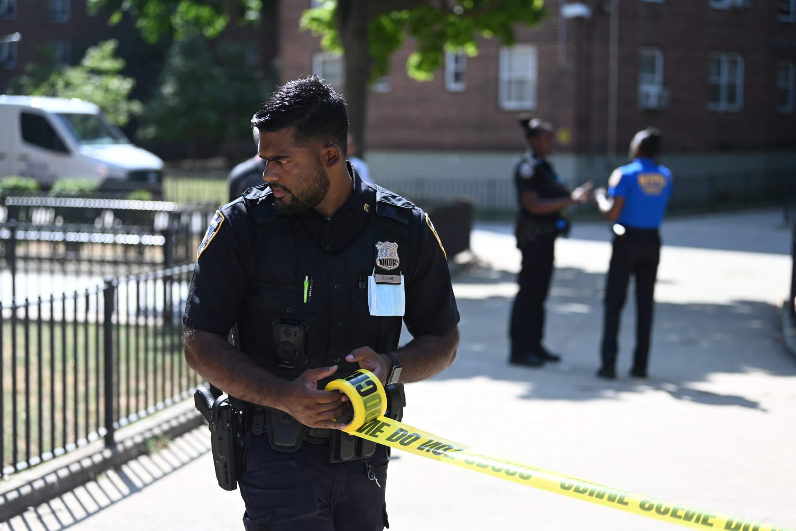 Cops investigating shooting that left man injured at Glenwood Houses in Brooklyn 6 NYPD Officer