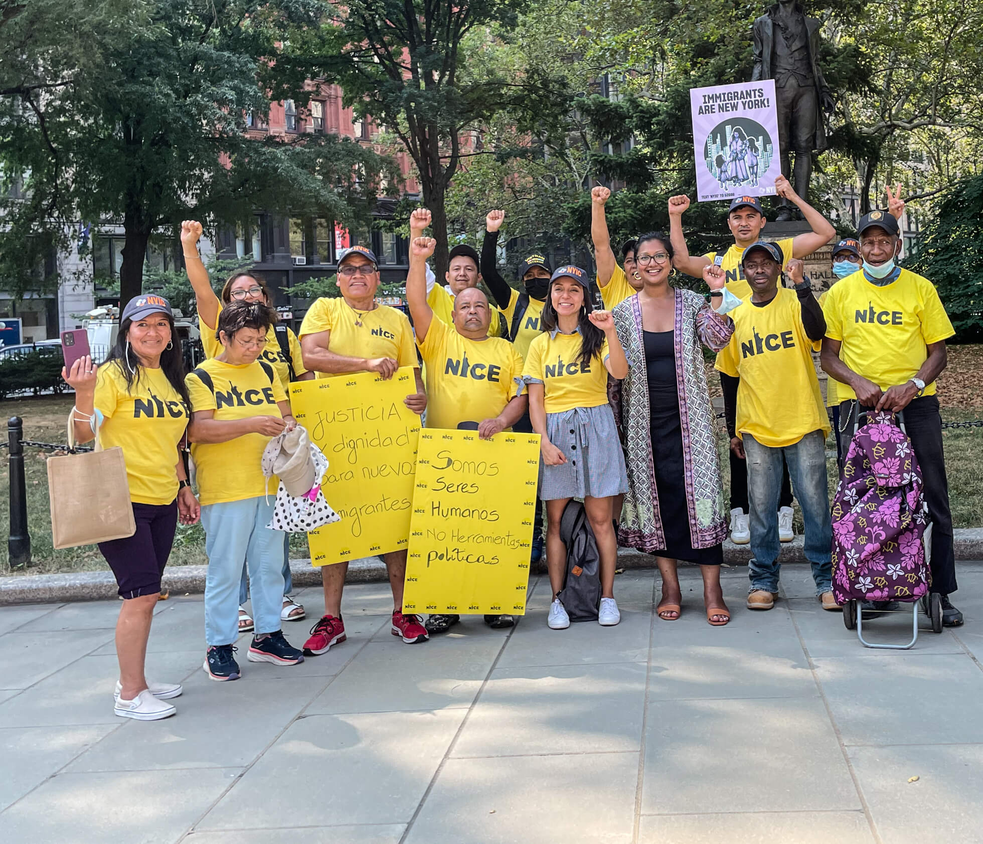 New York Immigration Coalition calls for coordinated response for asylum seeking new arrivals 5
