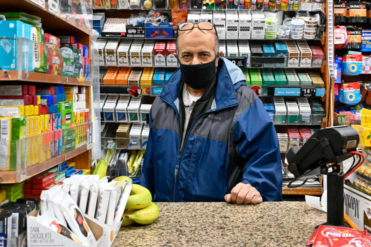 STILL RACING TO DELIVER: How did the rise and fall of 15 minute delivery really affect the city's bodegas? 6 muhammad esa in bodega