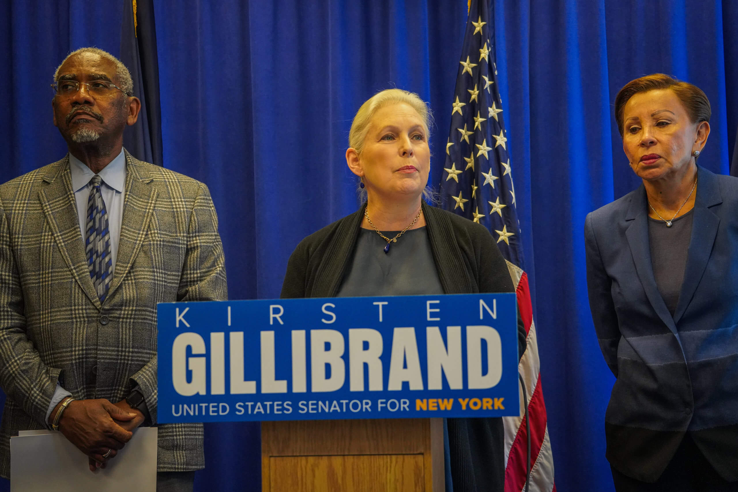 'We wasted three years': Velázquez blames Trump regime for leaving Puerto Rico vulnerable as pols seek Hurricane Fiona relief 3 Senator Kirsten Gillibrand