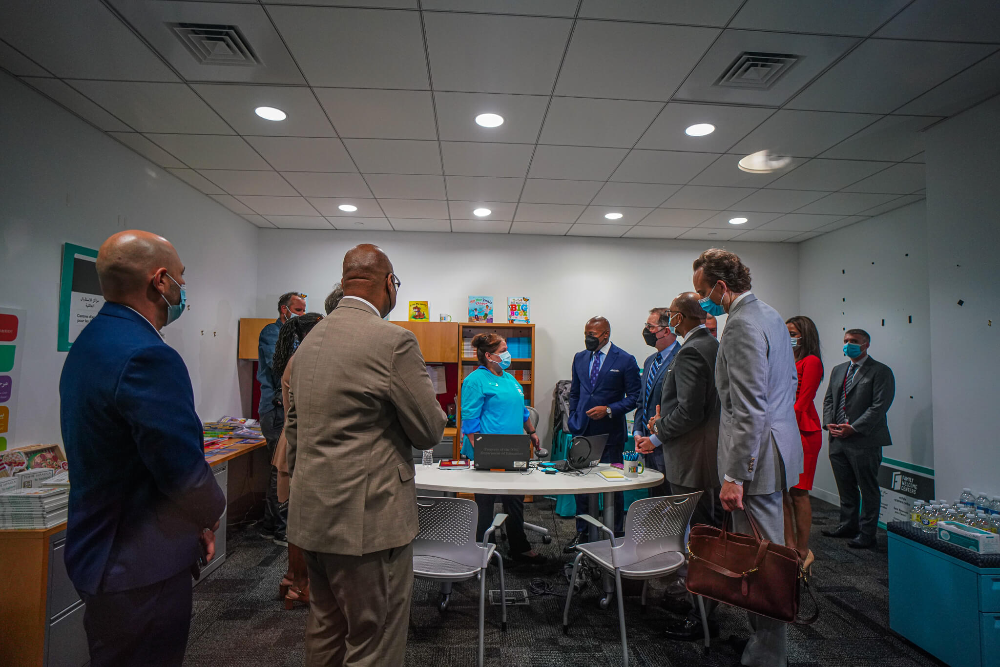 Mayor Adams says city's got migrant crisis under control, rebuffs critics while touring Midtown resource center 4