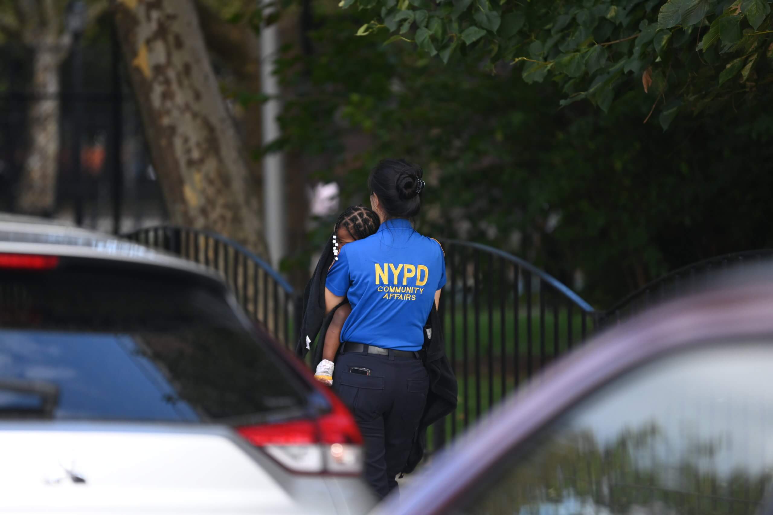 NYPD Officer Took a Child Found at Scene