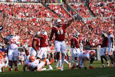 NC State defensive tackle Corey Durden