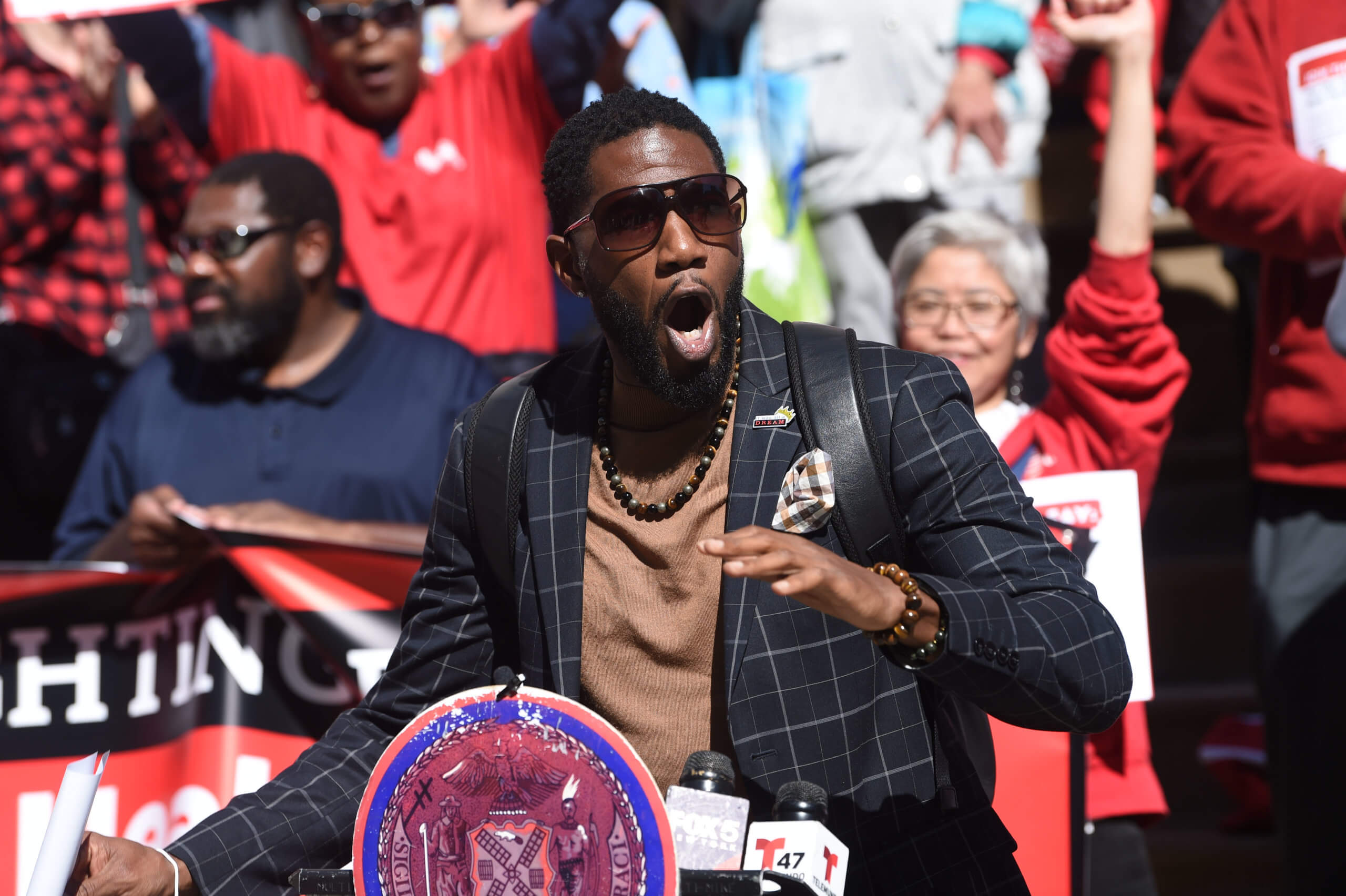 'It's just terrible': NYC pols, civil rights leaders pan reported NYPD radio encryption plans 10 Public Advocate Jumaane Williams at an unrelated recent rally